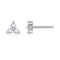 Top-quality Moissanite Luxury And Fashionable Light Luxury Jewelry Silver Stud Earrings S925 Silver Plated Platinum
