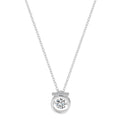 S925 Sterling Silver Beating Heart Necklace